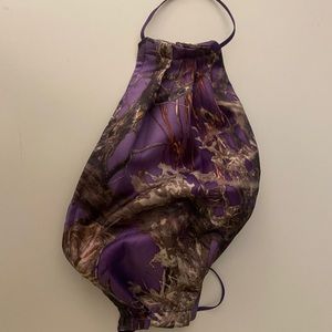 Purple Camo Facemask